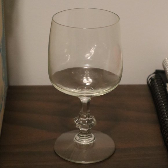 Durobor Concorde Box of Six 8 1/2 Oz. Dinner Glasses - Made In Belgium - Vintage - Picture 4 of 5